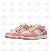 Nike Dunk Low Retro PRM Red Stardust Pink Beige White FB8895-601 Shoe Trainer