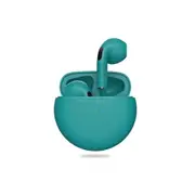 Pro 6 TWS Wireless Headphones with Mic Fone Bluetooth Earphones Sport Earbuds Running Pro6 Headset for Apple IPhone Xiaomi - Green