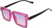 [CLISPEED] Novelty Sunglasses for Party 80s Retro Style Lightweight Comfort Happy Birthday for Ladies