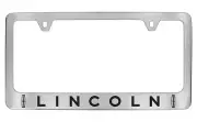 Lincoln 2013-16 Chrome Plated Brass Metal License Plate Frame Holder
