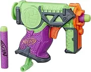 NERF Marvel Microshots Hulk Foam Blaster Toy Gun for Boys Aged 6+