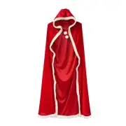 Christmas Cloak Santa Cloak Adult Christmas Cape for Women Christmas4231