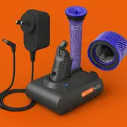 Tavice Dyson V6 Battery & Charger - Fits SV03/SV04/DC59/DC61 - Long-Life + Filters Included