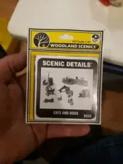 Woodland Scenics Cats & Dogs HO Model Railroad Train Accessory D226