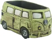 Ogrmar Retro Creative Car Flower Pot Garden Plant Succulent Planter Desk Flower Pot Cactus Plant Pot (WY1485, Yellow-Green)