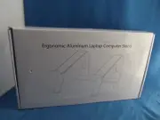 Laptop Stand, Ergonomic Aluminum Laptop Computer Stand, Detachable Laptop Riser