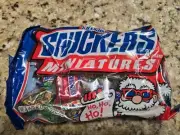 Vintage 2001 SNICKERS Candy Wrappers Bags and BARS Sealed RARE