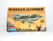 1981 Monogram Hawker Harrier Model Airplane Kit 5420 - 1/48th - New Tool Year -