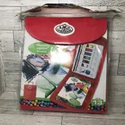 Royal & Langnickel Keep N' Carry Watercolor Kit for Kids with Red Case Art Paint