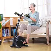 Bicycle Therapy Machine,Exercise Bike Indoor Rehabilitation Training Bicycle for Hospital,Elderly Arm & Leg Peddler Machine with LCD Screen Displays