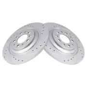 Rear Disc Brake Rotor Set for Jeep Cherokee 2014-2019 12.6 (for: Jeep)