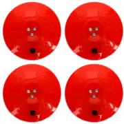 New LED Halloween Flashing Pumpkin Strobe Light Jack O Lantern 4 PACK SHIPS FREE