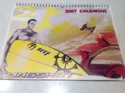 SLINGSHOT SURF CALENDER SURFBOARDS LEGENDS WETSUITS SURFING RIPCURL QUIKSILVER