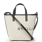 [Stella McCartney] Bucket Bag Eco Salt & Pepper Canvas