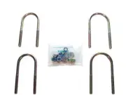 Front Leaf Spring Axle U-Bolt Kit For 87-95 Jeep Wrangler SZ61F3 (for: Jeep)