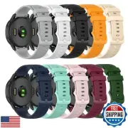 Compatible with Garmin Vivoactive 4/Venu 2/Forerunner 255 265 Bands Silicone