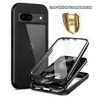 For Google Pixel 8a Shockproof Full Body Rugged Case Cover W/ Screen Protector