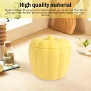 Ice Cube Molds Pumpkin Shape Silicone Ice Bucket with Lid Heat Resistant HunZY