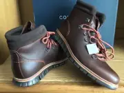 Cole Haan Zerogrand Hiker Waterproof Boot Men Brown Size 11.5 EU 44.5 C35595