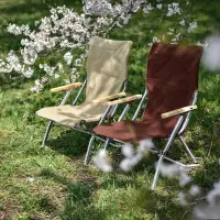 在飛比找Yahoo!奇摩拍賣優惠-現貨SnowPeak雪峰戶外露營休閑椅便攜式輕量可折疊釣魚椅