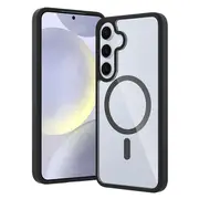 ZUSLAB Magnetic Case for Samsung Galaxy S25+ Slim Hybrid Pro Protective Heavy Duty Shockproof Cover For Samsung (2025) - Black