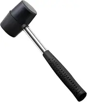 2 Double Face Hammer - Installing Hammer for,Rubber Mallet Hammer Double-Faced Soft Hammer with Non-Slip Handle for Headset Cup Seta-au