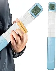 Guitar Chord Trainer, Practice Guitar Neck, Chord Practice Tool, Beginner Guitar Exerciser with Rotatable Chord Chart and Built in Metronome for Improving Chord Accuracy