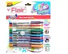 Xtra Sparkle Glitter Gel 10 Colours Xtra Sparkle Gel Pen by Flair