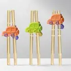 Kids Third Gear Adjustment Tiger Mouth Training Chopsticks Safety Learning A _pw