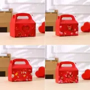 12pcs Valentine's Day Treat Boxes Party Favors Box for Candy Dessert Cookie