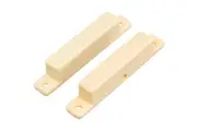 2pc Ness 100-225 Rola Surface Mount Reed Switch w N.C Contacts for Alarm Beige