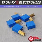 5PCS 3296X-1-103LF 10K 8mm Long Handle Multiturn Trimpot Trimmer Potentiometer