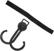 SOESFOUFU Sturdy Stroller Hook Double Hanging Bag Holder for Outdoor Activities Carabiner Clips for Wheelchair