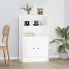 vidaXL Highboard High Gloss White 60x35.5x103.5 cm Engineered Wood HEE