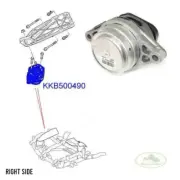 LAND ROVER FRONT SUPPORT ENGINE MOUNTING MOUNT RH RANGE V8 06-09 KKB500490 ALLM (for: Land Rover)