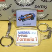 Aurora AFX G+ CANDY TYRRELL F1 Slot Car Key Chain 1980s