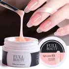 15ml Quick Building Gel for Nail Extension Acrylic White Clear UV Builder Gel Ma