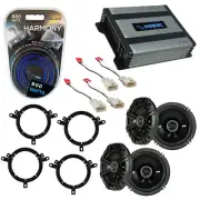 Fits Toyota Highlander 2006-2007 Speaker Upgrade Kicker (2) DSC65 HA-A400.4 Amp