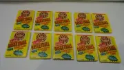 10 unopened 1990 Fleer Basketball card packs. 15 cards each. Michael Jordan?