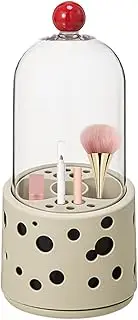 Rotating Makeup Brush Organizer | Bathroom Make up Brush Organizer Container with Large Capacity | Storage Rack Home Dressing Table Pen Holder Lipstick Box
