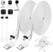 2Pack 25FT Power Cable for Blink Mini2,Blink Mini,Blink Outdoor 4 (4Th Gen)/Blin