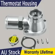 THERMOSTAT HOUSING FITS FORD FALCON XR6 TURBO BARRA ENGINE WATER PUMP SILVER (for: Ford)