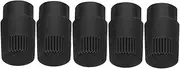 MUELODSIC 5pcs Plastic Knob Cap for 6mm Guitar Volume Potentiometer Easy Adjustment Knobs for Control Replacement