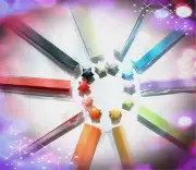 Pearl Shiny Pure Color Lucky Star Folding Origami Paper,Choose Color US SELLER!