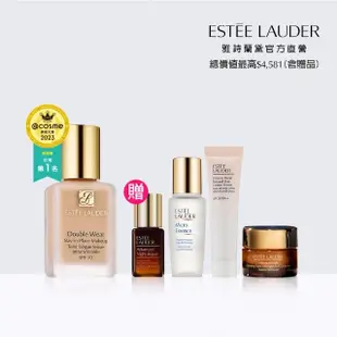 【Estee Lauder 雅詩蘭黛】粉持久完美持妝粉底SPF10/PA++30ml(粉底液/防曬/IU同款/母親節)