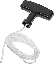 Generic Lawn Mower Pull Starter Handle with Rope Replacement for Chainsaw Trimmer and Hedge Cutter Quick Engine Ignition for Enhanced Mowing Efficiency and Versatile Use