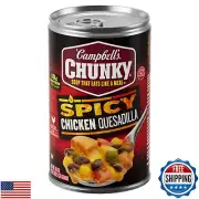 Campbell's Chunky Soup, Spicy Chicken Quesadilla Soup, 18.8 oz Can