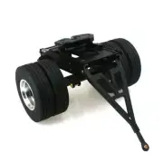 Metal Trailer 25.5*18.2*14CM for TAMIYA 1/14 LESU RC Tractor Truck Car DIY