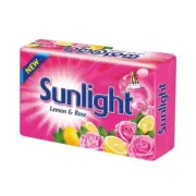 Sunlight Laundry Bar Real Lemon Detergent Clothes Washing Soap