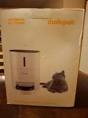 WOPET 4L Automatic Dog Feeder Automatic Cat Food Dispenser No Adapter *READ